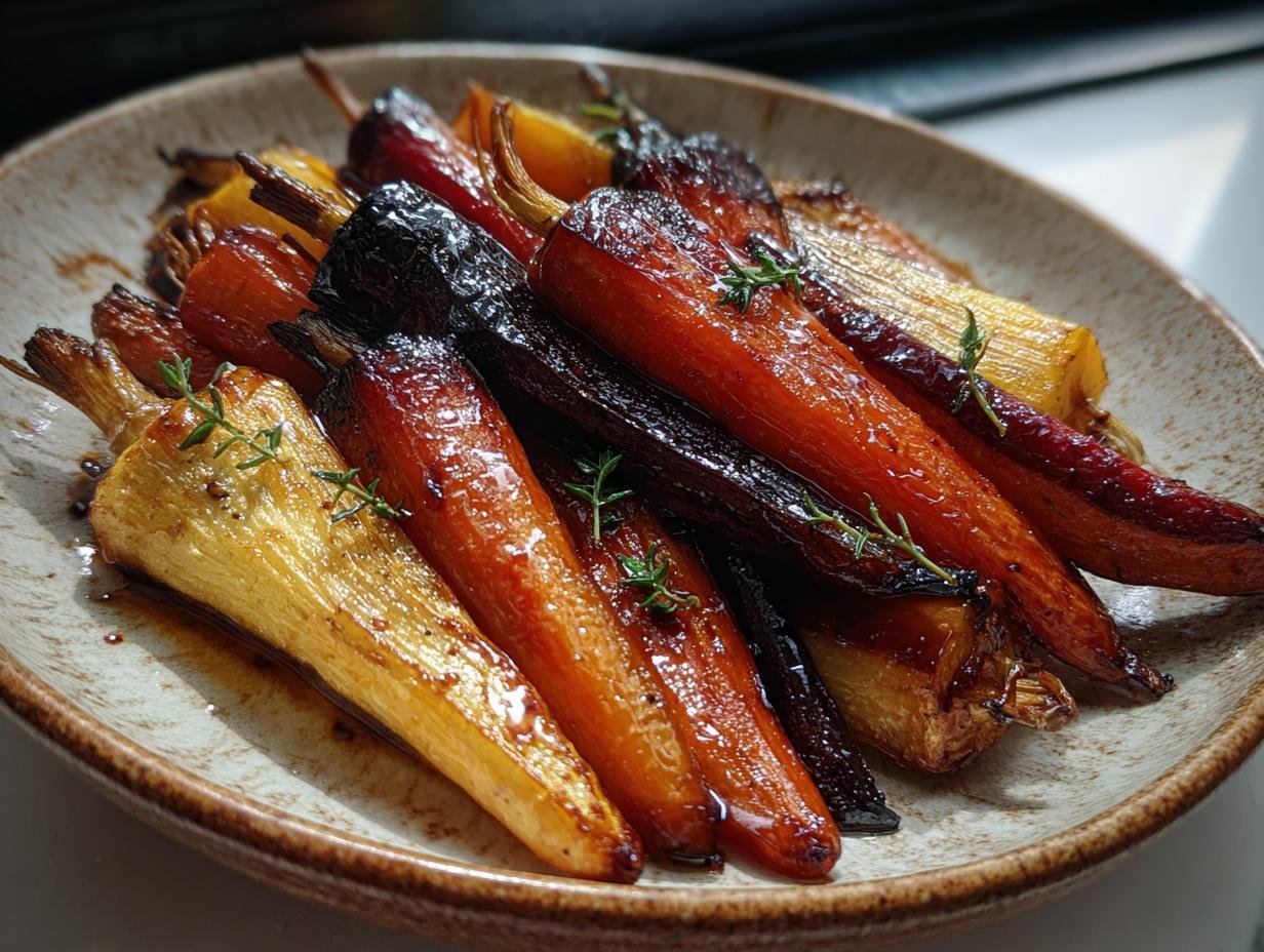 Irresistible Balsamic Glazed Roasted Root Vegetables Recipe