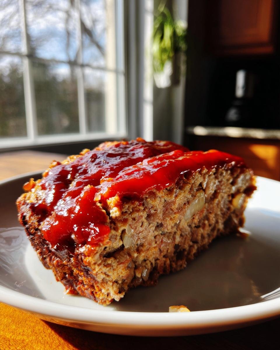 Classic Gluten-Free Meatloaf with Ketchup Glaze - detail 1