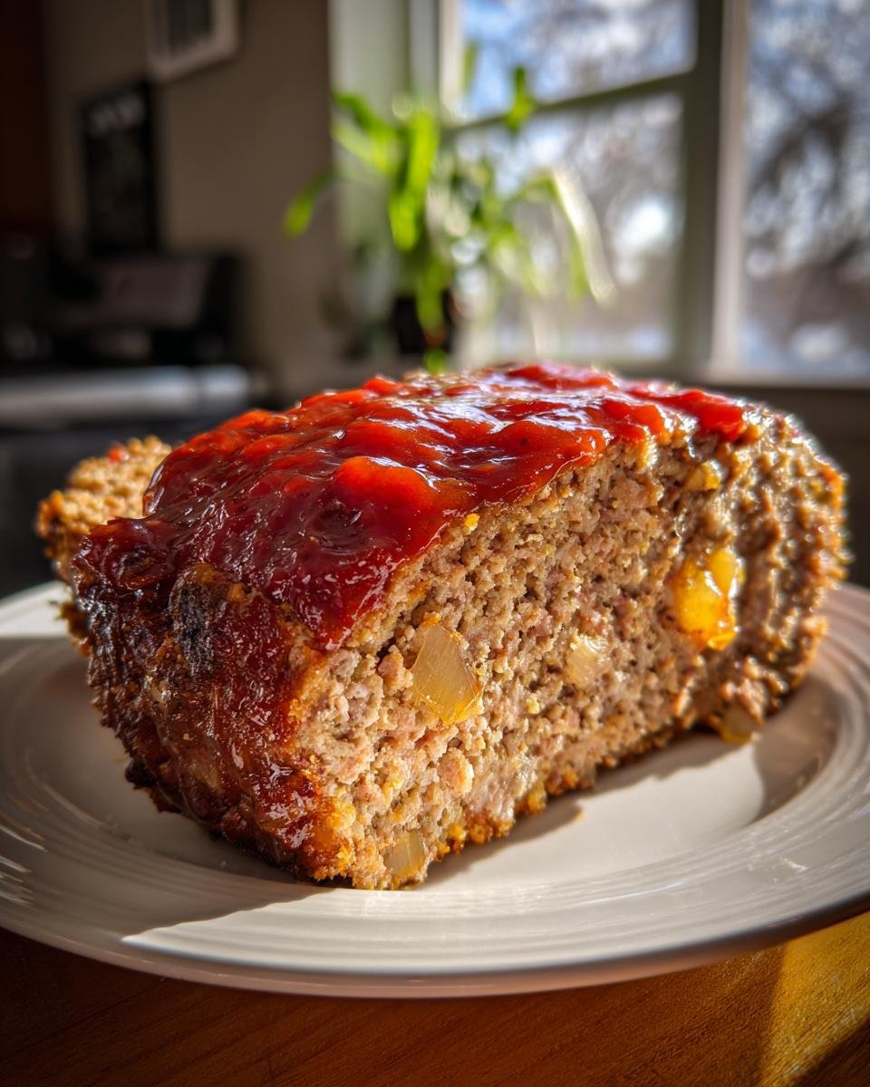 Classic Gluten-Free Meatloaf with Ketchup Glaze - detail 2