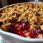 Gluten-Free Apple Cranberry Crumble
