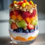 Gluten-Free Candy Corn Fruit Parfaits