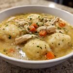 Gluten-Free Chicken & Dumplings (made with GF flour)