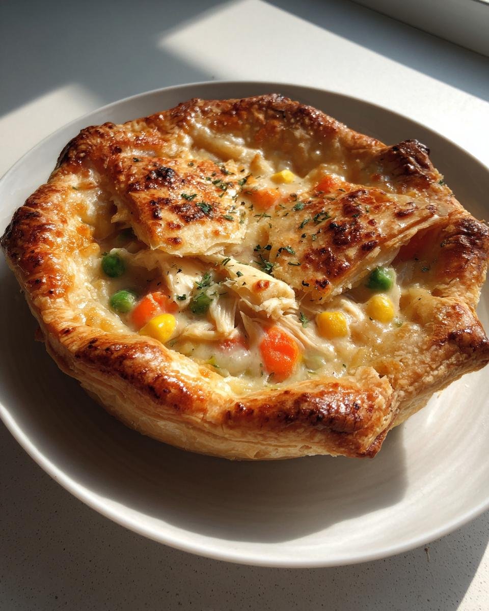 Gluten-Free Chicken Pot Pie with a Flaky GF Crust - detail 1