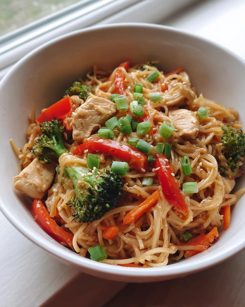 Gluten-Free Chicken Stir-Fry with Rice Noodles - detail 1