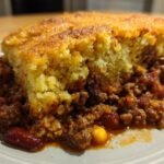 Gluten-Free Chili with Cornbread Topping (GF cornbread)