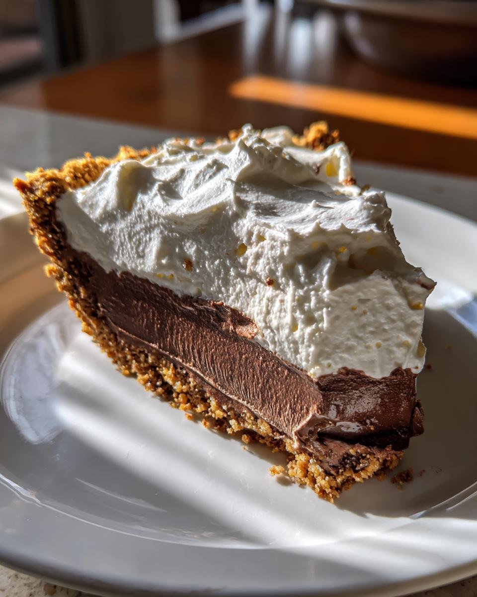 Gluten-Free Chocolate Cream Pie - detail 1