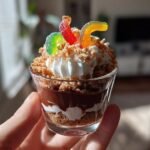 Gluten-Free Chocolate "Dirt" Cups with Gummy Worms