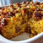 Gluten-Free Cornbread Stuffing with Sausage & Sage