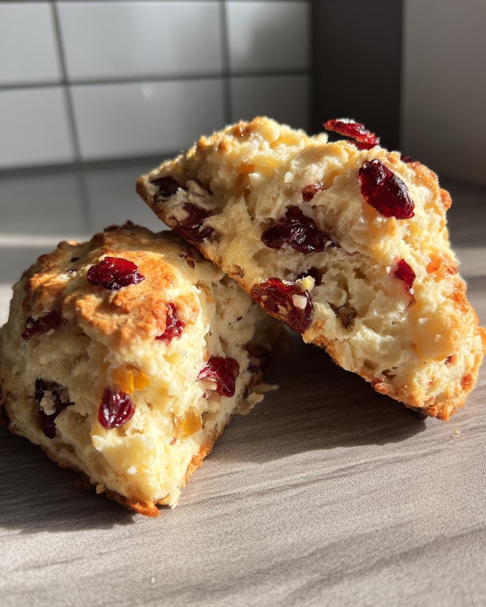 Gluten-Free Cranberry Orange Scones - detail 2