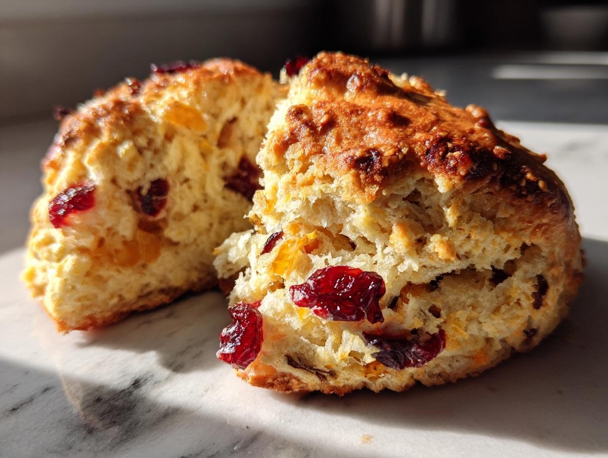 Irresistible Gluten-Free Cranberry Orange Scones in 35 Mins