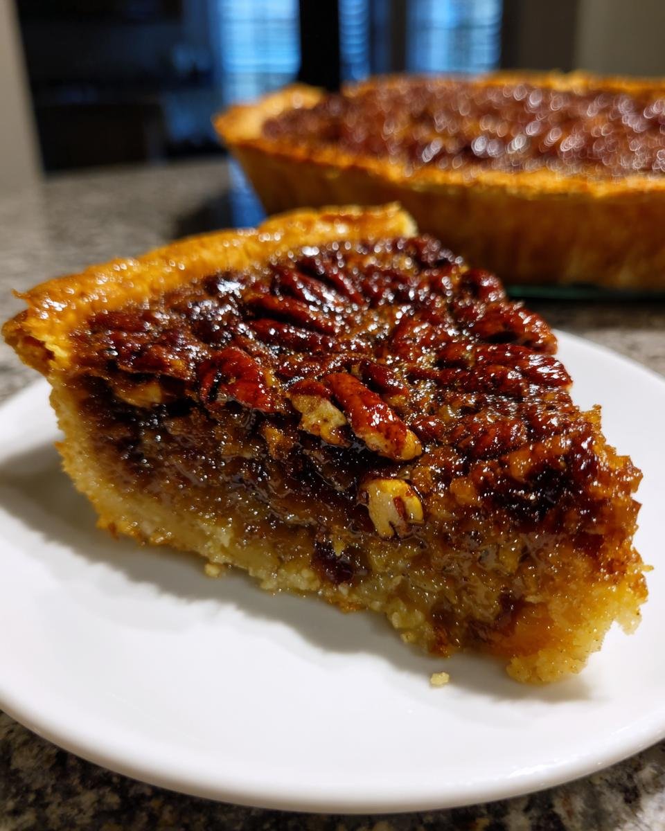 Gluten-Free Deep Dish Pecan Pie - detail 2