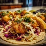 Gluten-Free Fish Tacos with Cabbage Slaw
