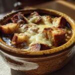 Gluten-Free French Onion Soup (with GF croutons)