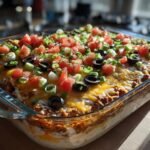 Gluten-Free Graveyard Taco Dip