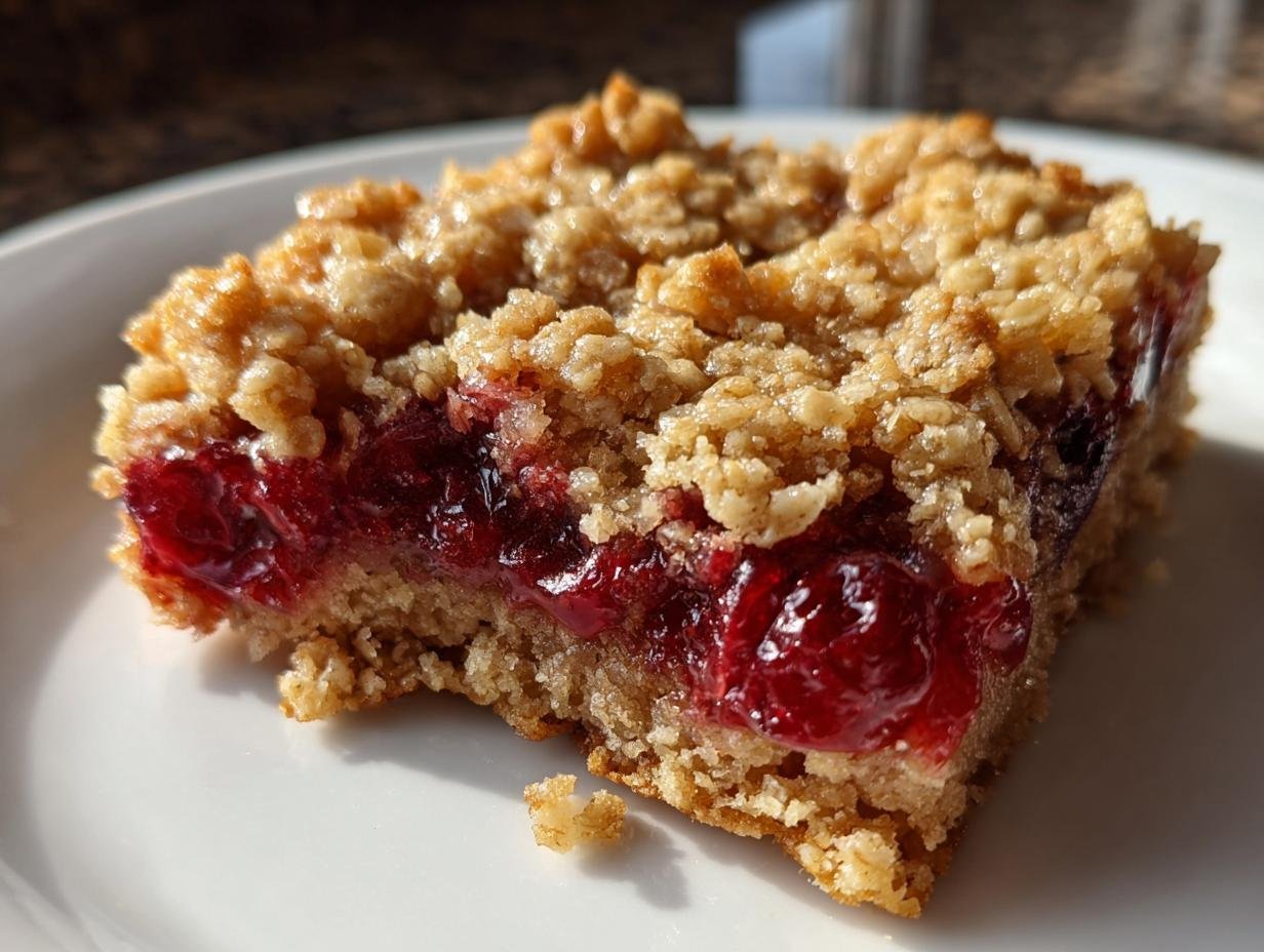 5-Star Gluten-Free Leftover Cranberry Sauce Oat Bars