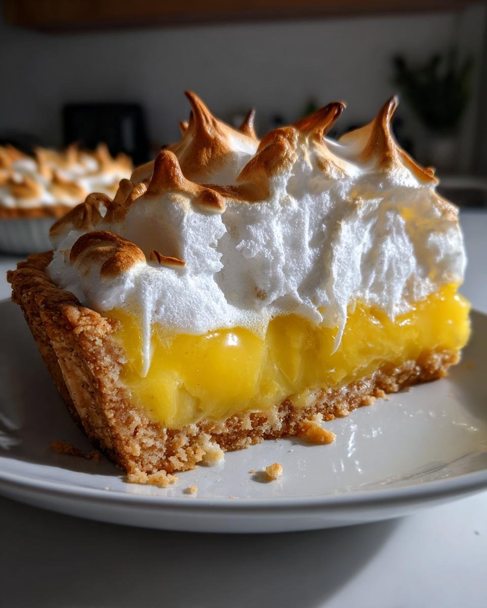 Gluten-Free Lemon Meringue Pie - detail 1