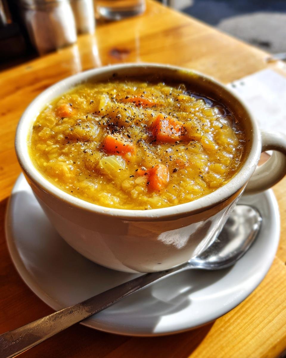 Gluten-Free Lentil Soup - detail 1