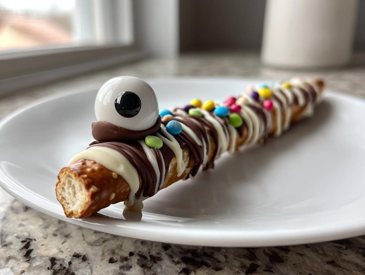 Gluten-Free Monster Eye Pretzel Rods Bake in Just 15 Minutes