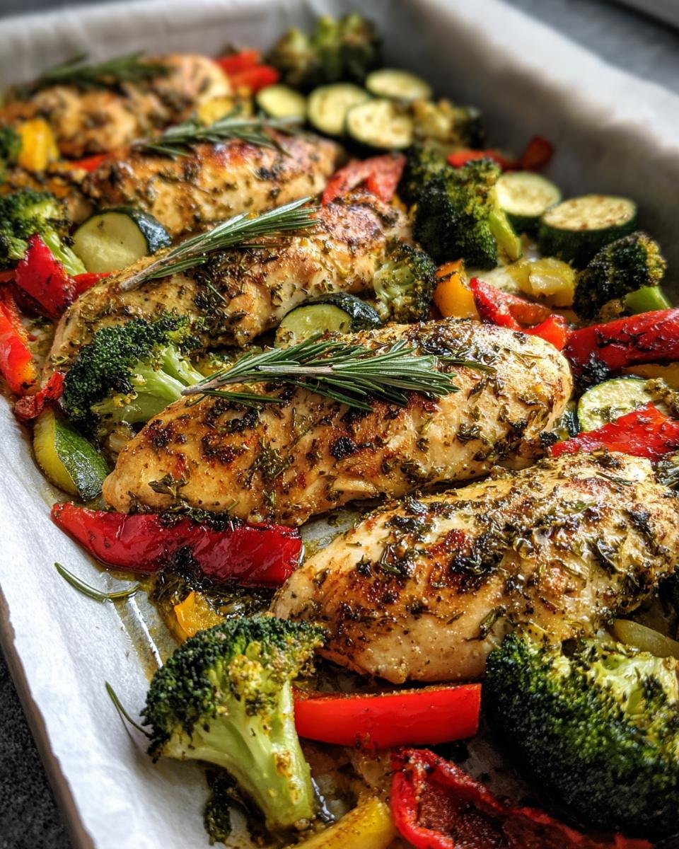 Gluten-Free One-Pan Lemon Herb Chicken & Veggies - detail 2