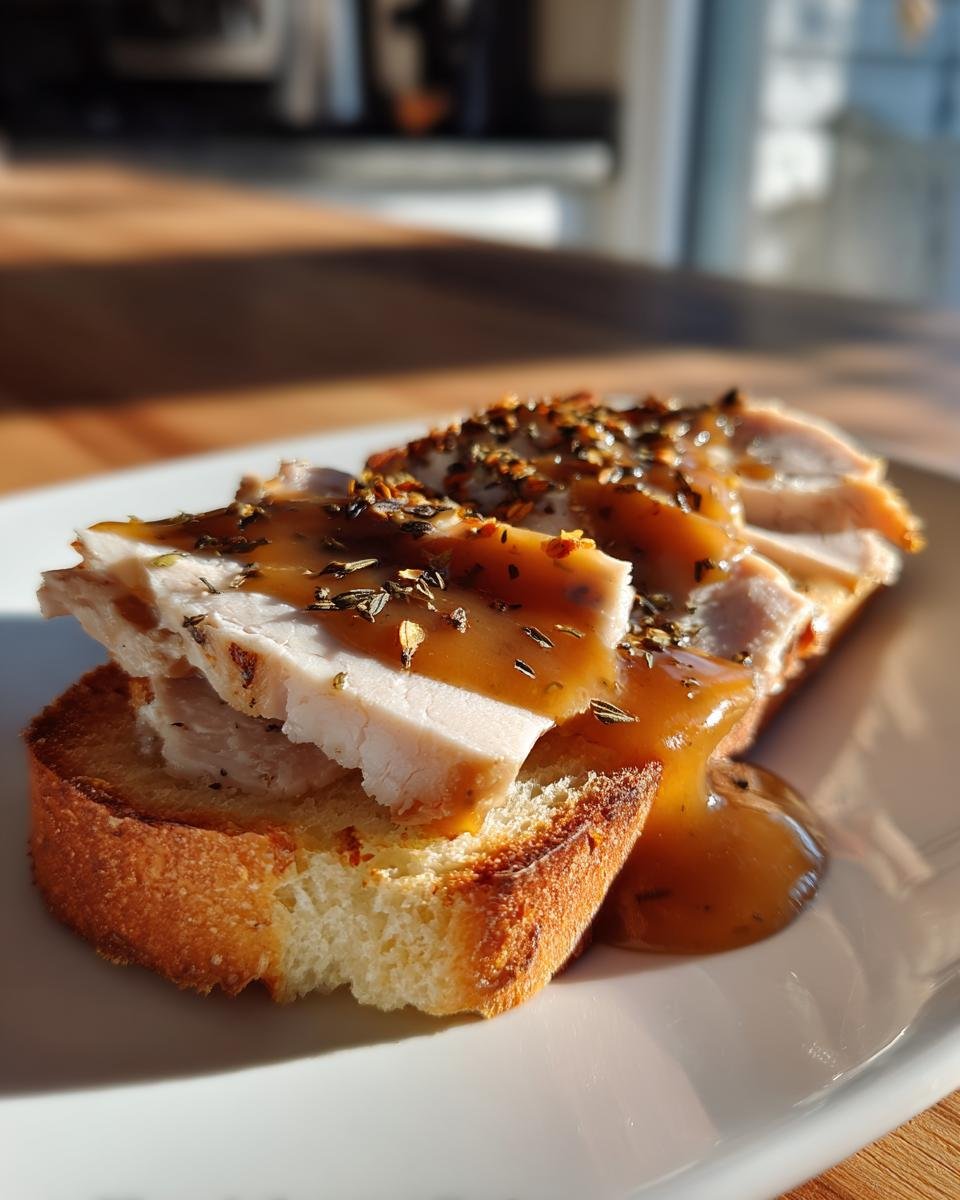 Gluten-Free Open-Faced Hot Turkey Sandwiches - detail 1