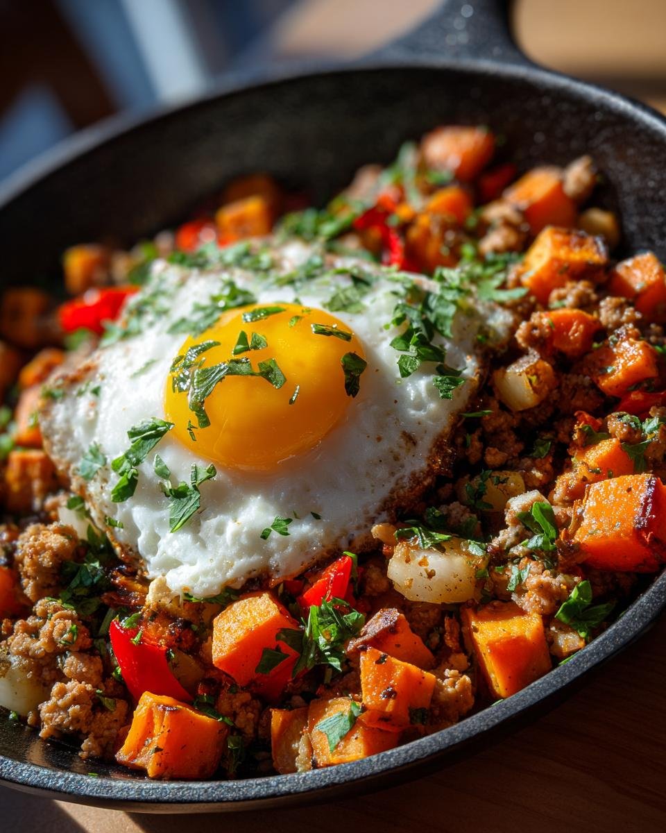 Gluten-Free Turkey & Sweet Potato Hash - detail 1
