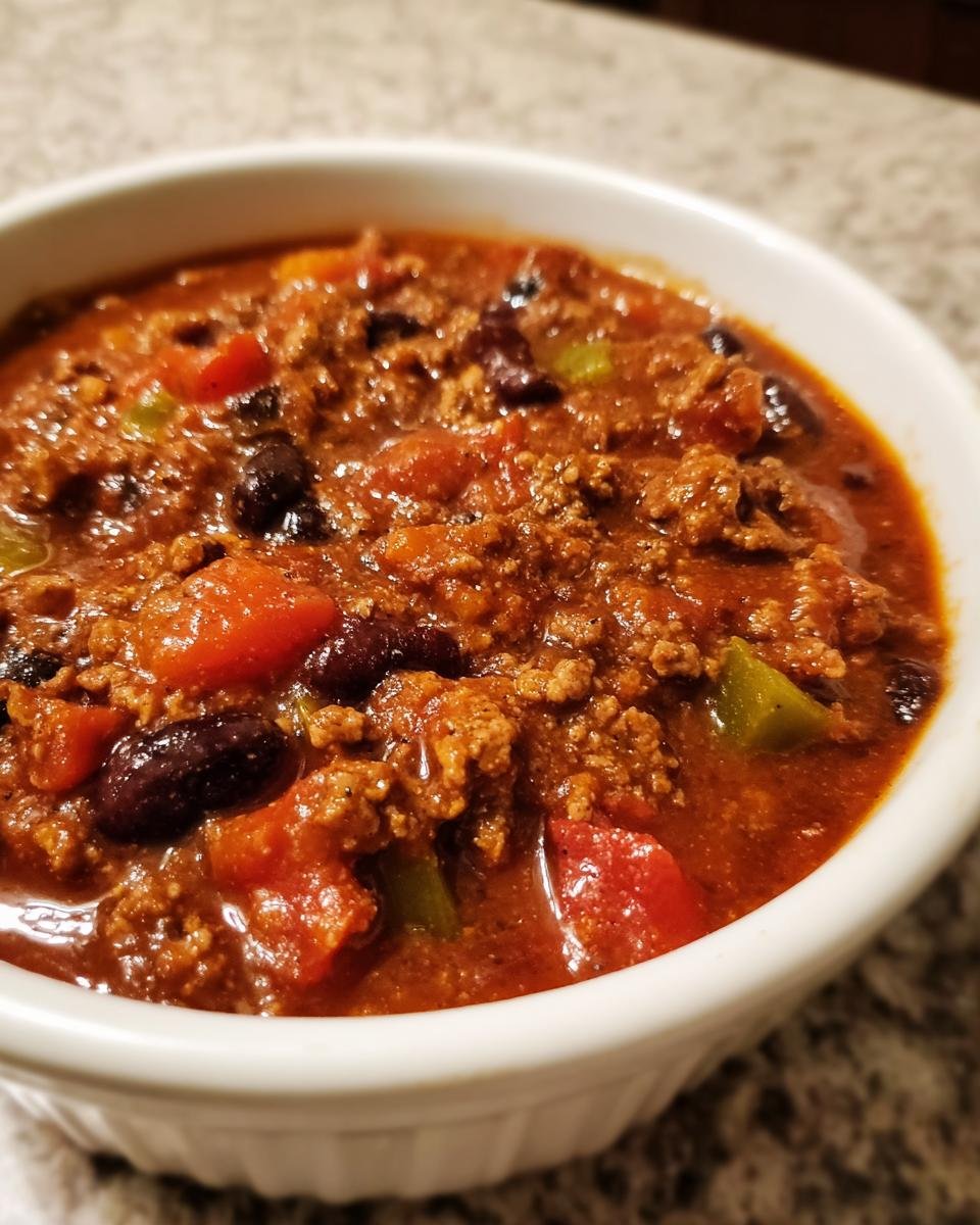 Gluten-Free Witch's Brew Chili - detail 1