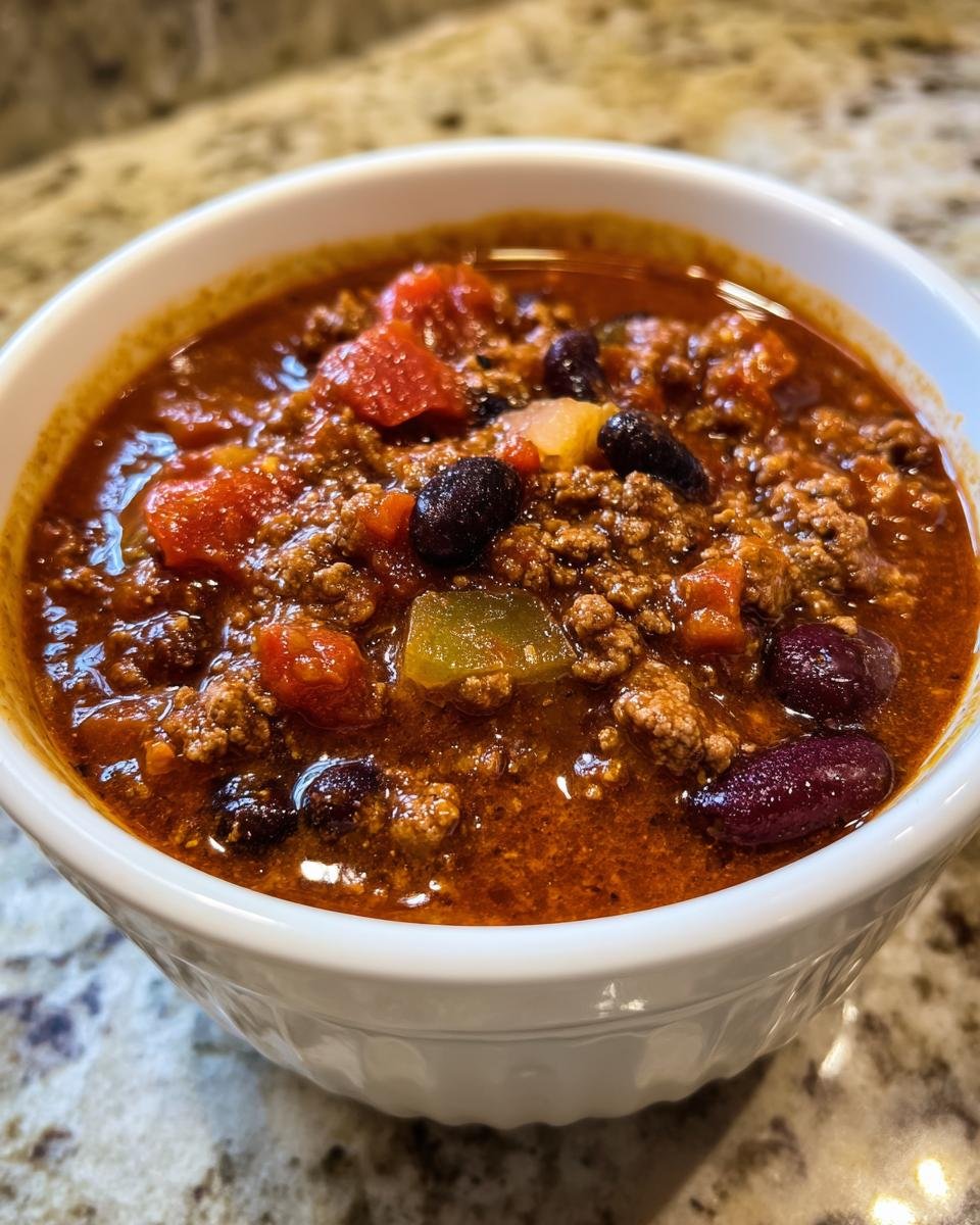 Gluten-Free Witch's Brew Chili - detail 2