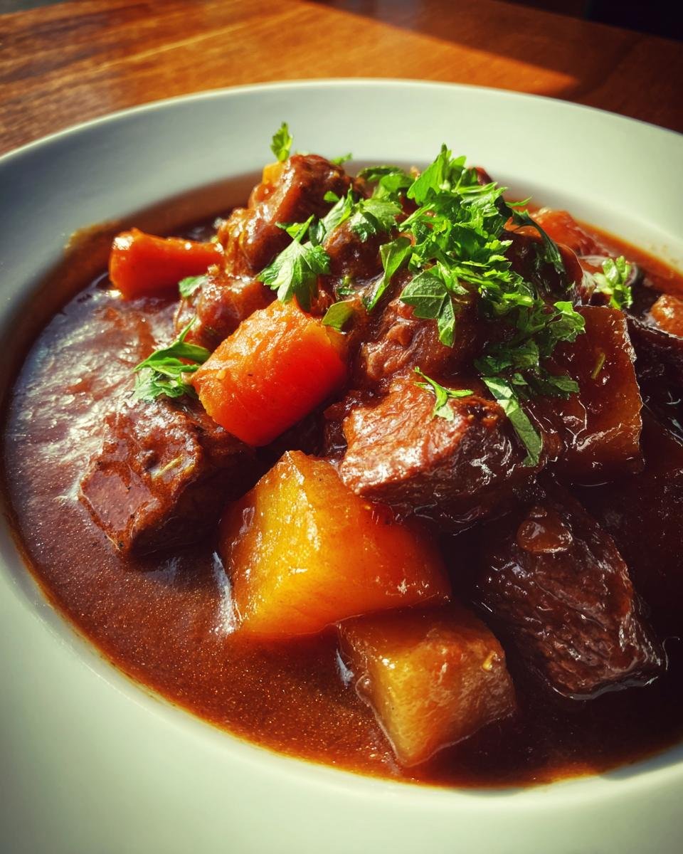 Hearty Gluten-Free Beef Stew with Root Vegetables - detail 1