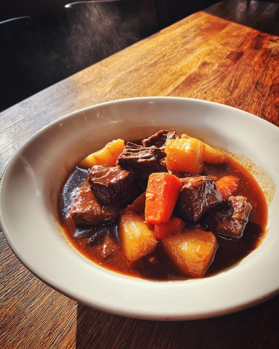 Hearty Gluten-Free Beef Stew with Root Vegetables - detail 2