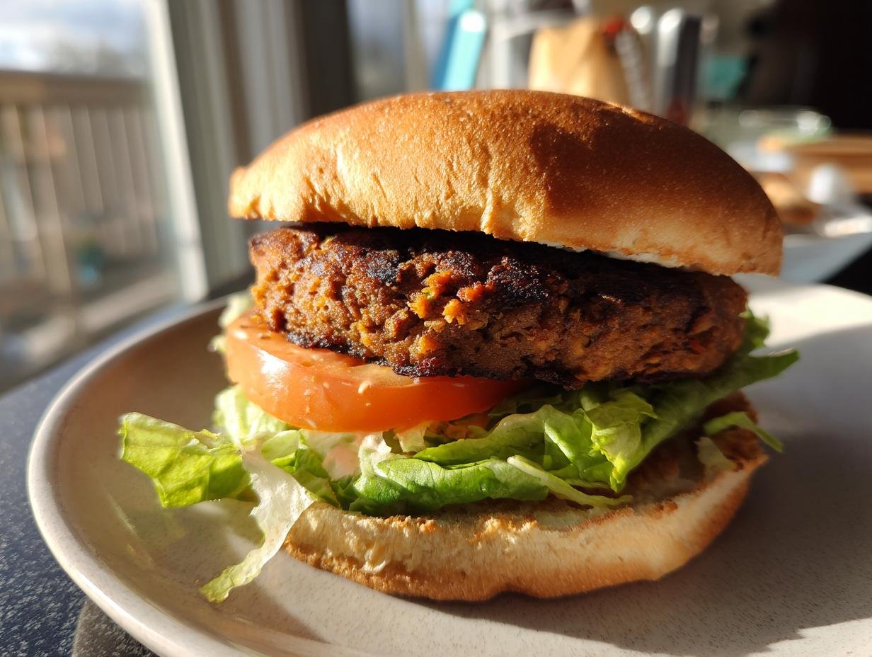 20-Minute Quick & Easy Gluten-Free Black Bean Burgers That Wow