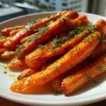 Roasted Carrots with Dill (naturally GF)