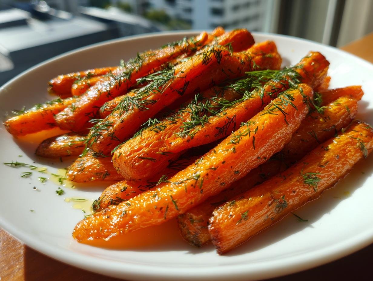 Perfect Roasted Carrots with Dill in Just 30 Minutes (GF)