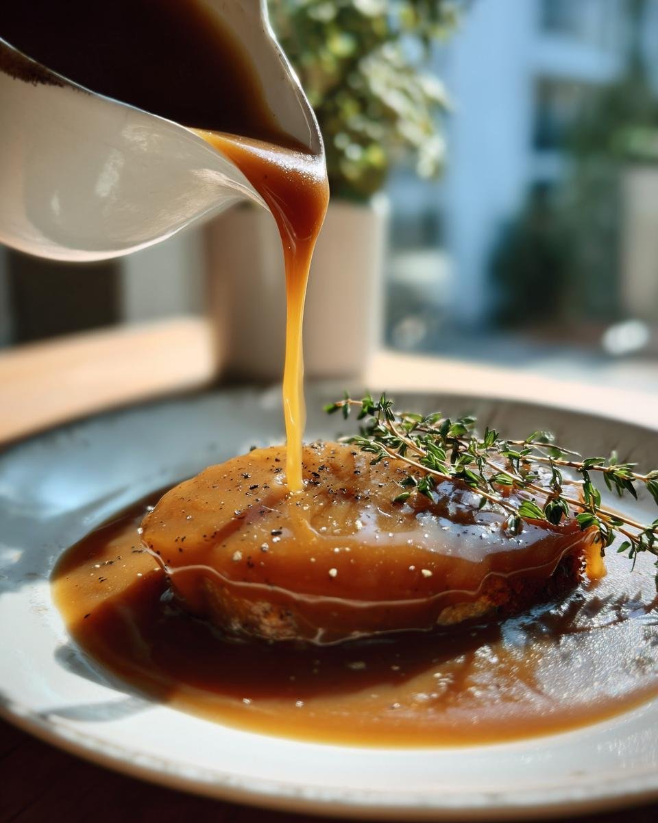 Savory Gluten-Free Turkey Gravy (cornstarch or GF flour thickened) - detail 3