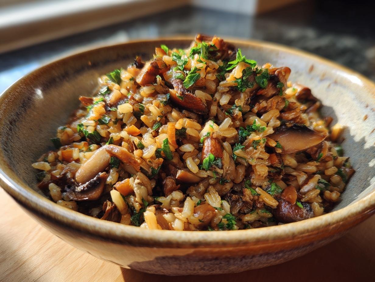Savory Wild Rice & Mushroom Stuffing Recipe You’ll Crave More